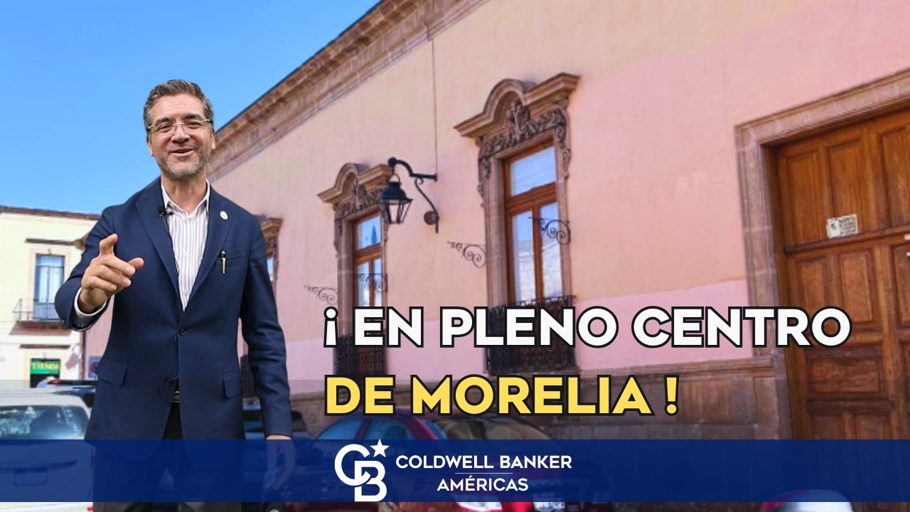 CASONA EN VENTA EN MORELIA, CENTRO HISTÓRICO