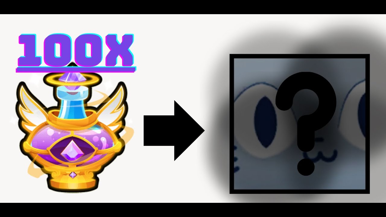 Opening 100 GOD Potions For A TITANIC Cat in Pets Go!