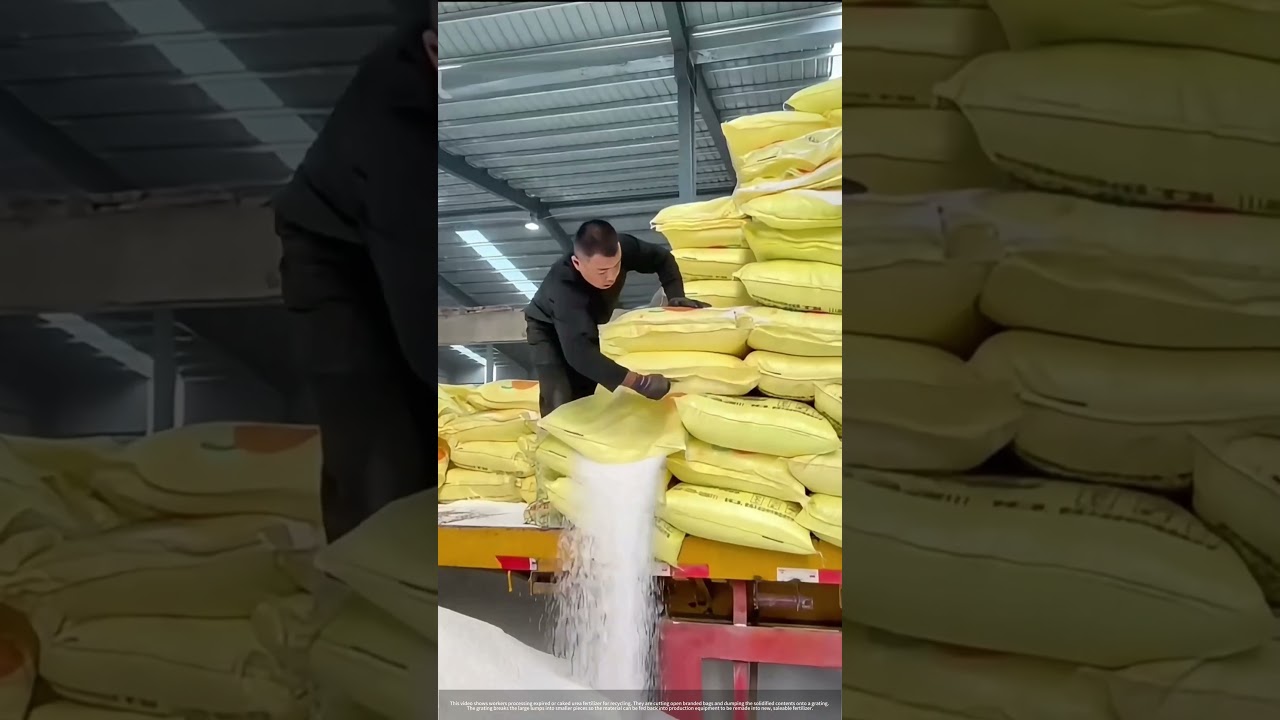 Why We Cut Open Branded Urea Bags : Recycling Expired Fertilizer