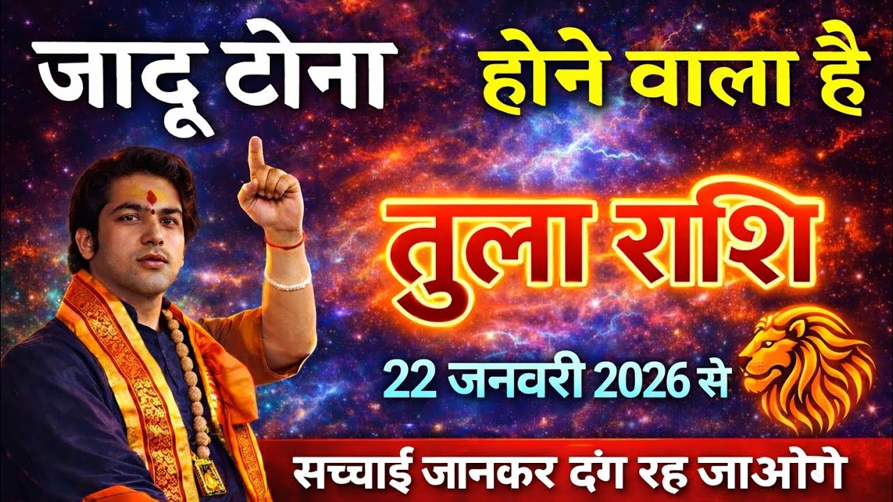 👉 तुला राशि ⚠️ 22 जनवरी 2026 से ये चमत्कार ज़रूर होगा | सच जानकर दंग रह जाओगे #TulaRashi #rashifal 
