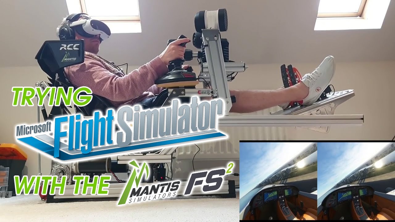 Testing out MSFS with the Mantis FS2