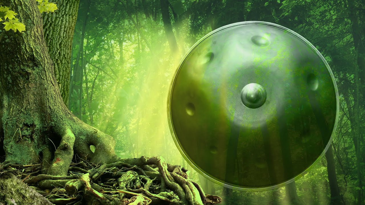 Rhythmic Hand Drum Music 🎵 Positive Energy Music, Meditation Music, Relaxing Music (Mystery Forest)