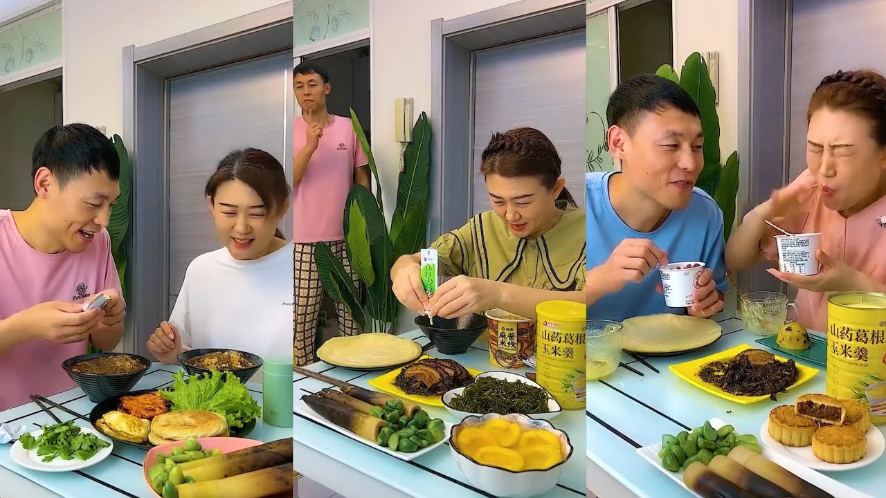 Trending 🔥 Funny Husband Wife Yummy Food Eating Challenge||Prank 😂🤫||Comedy 🤣🤣