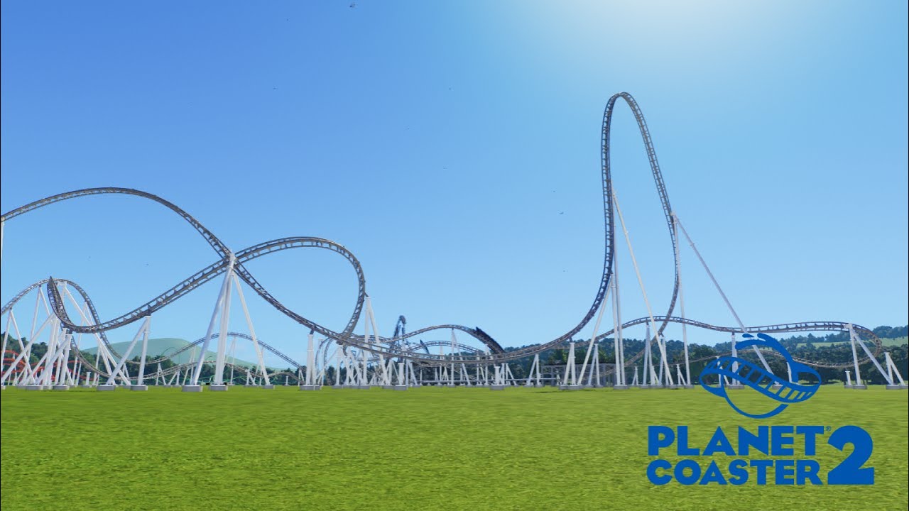 Intamin Multi Launch Coaster | Timelapse + POV | Planet Coaster 2