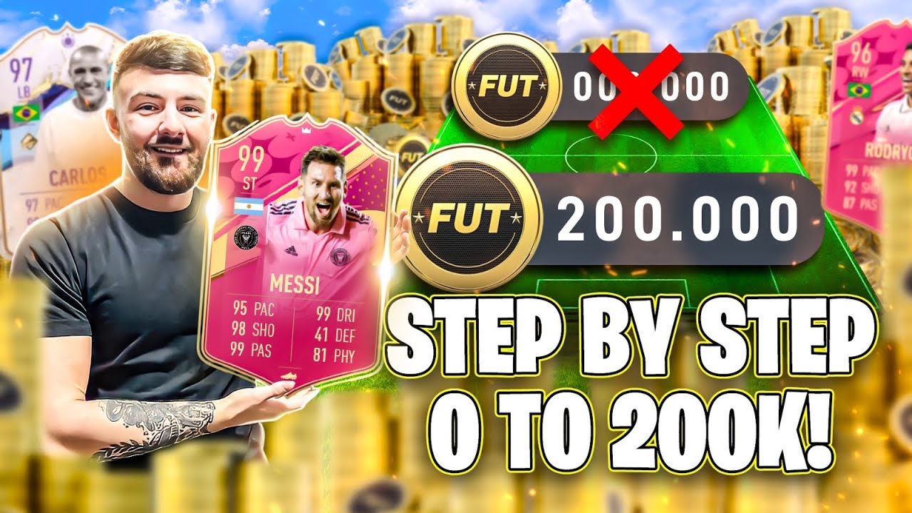 How to Make 200k Coins FAST?! (FIFA 23 BEST SNIPING FILTERS) *step by step 0-200k*