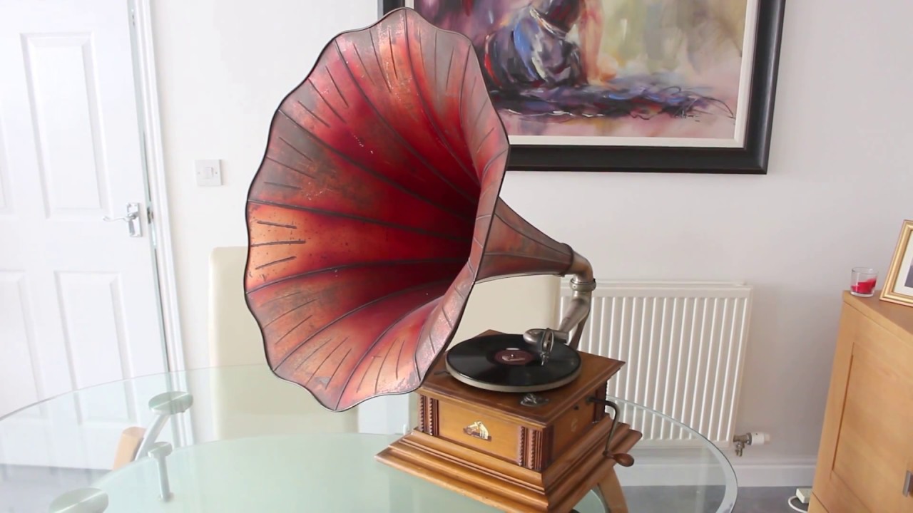 HMV Monarch Model V 1912 Horn Gramophone