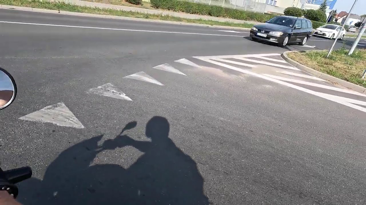Suzuki GSR 600 przejazd po Inowrocławiu 2