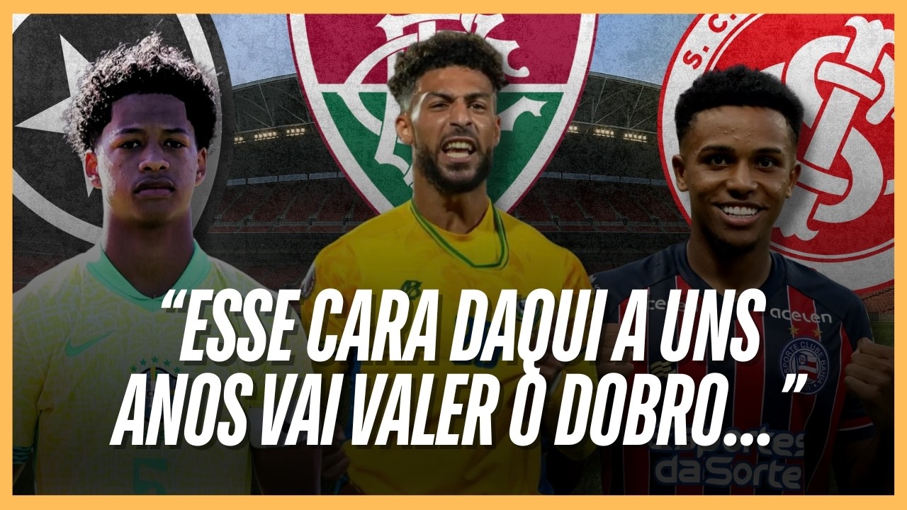 BOUANGA NO FLU + ZÉ LUCAS NO BOTAFOGO + DUPLA NO INTERNACIONAL