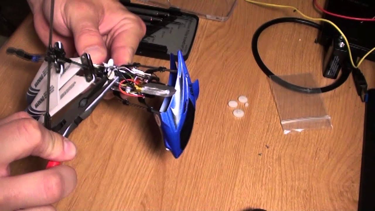 Syma S107G gear replacement