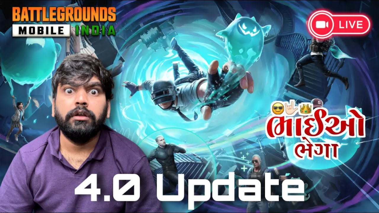 BGMI 4.0UPDATE LIVE || Spindia Gaming ||