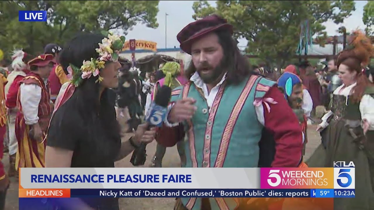 KTLA takes on the Ren Faire