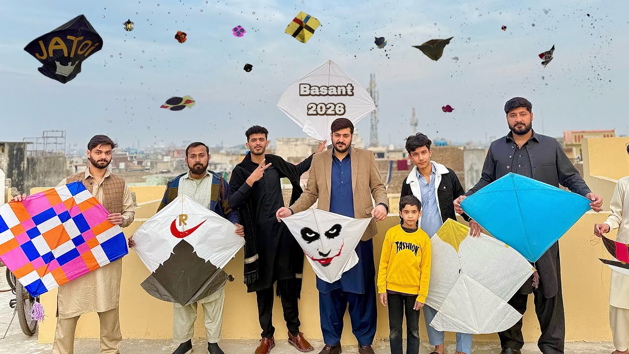 Basant 2026 is ready //Friday Patangbazi // ! Kite catching 🤩 full Mahol