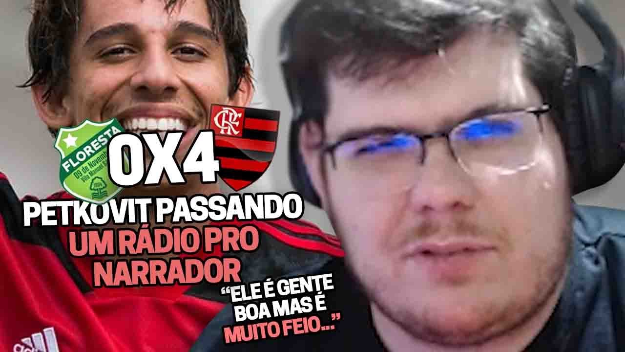 CASIMIRO REAGE: FLORESTA 0 X 4 FLAMENGO PELA COPINHA | Cortes do Casimito