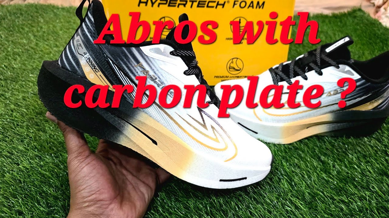 Abros shoes:-bravik with (carbon plate)