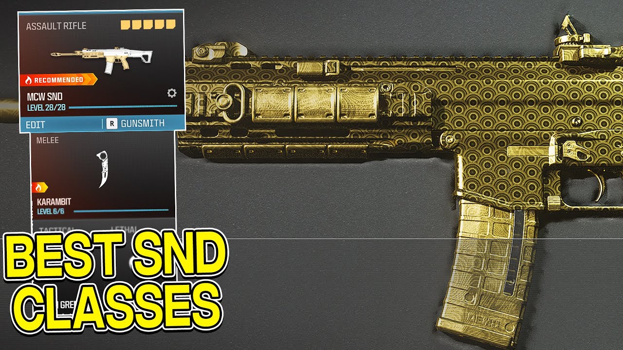 Modern Warfare 3 Best SnD Class Setups & Settings! (MWIII Search and Destroy Class Guide)