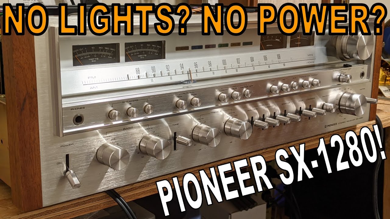 Ремонт ресивера Pioneer SX-1280 MONSTER