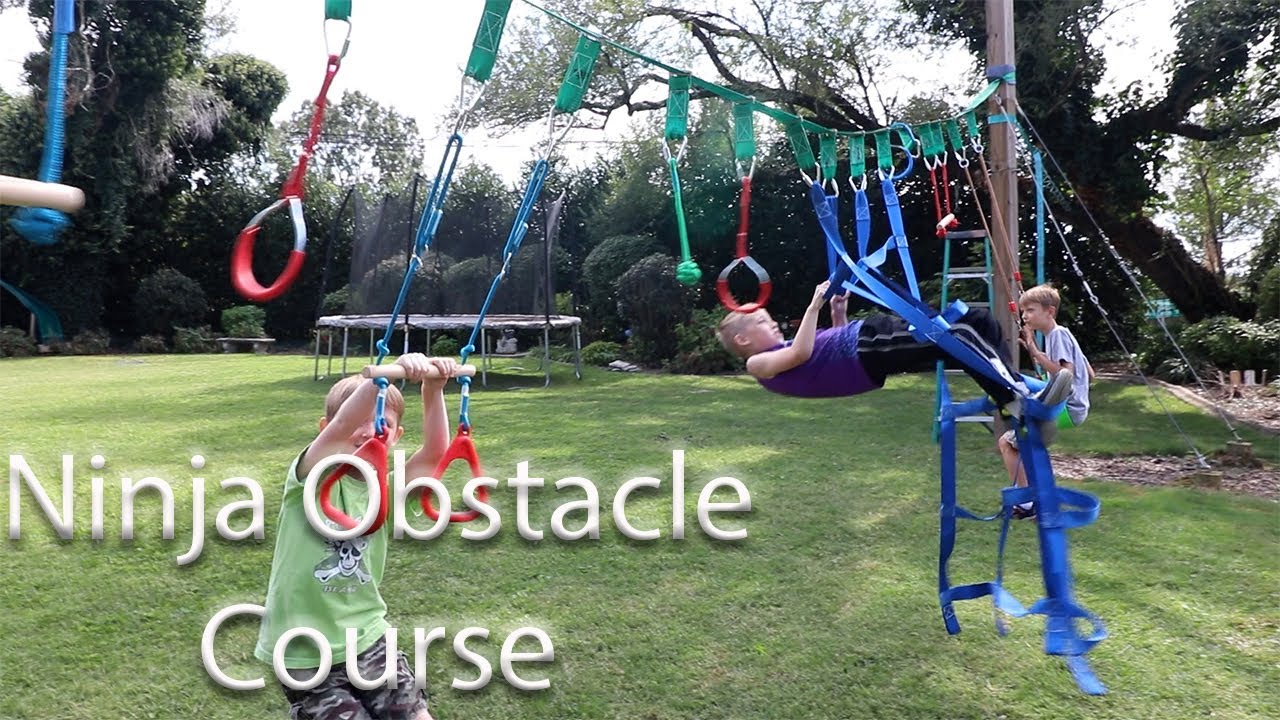 Perantlb Ninja Warrior Obstacle Course for Kids