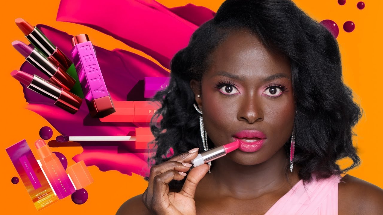 Swatching Fenty Beauty’s Summer State Of Mind Collection | Ohemaa