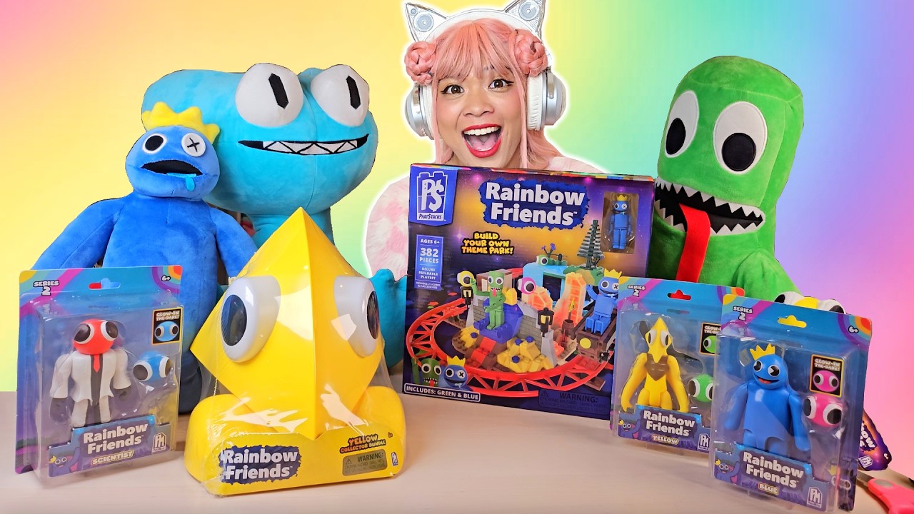 SUGARSTAR UNBOXES TONS OF RAINBOW FRIENDS!