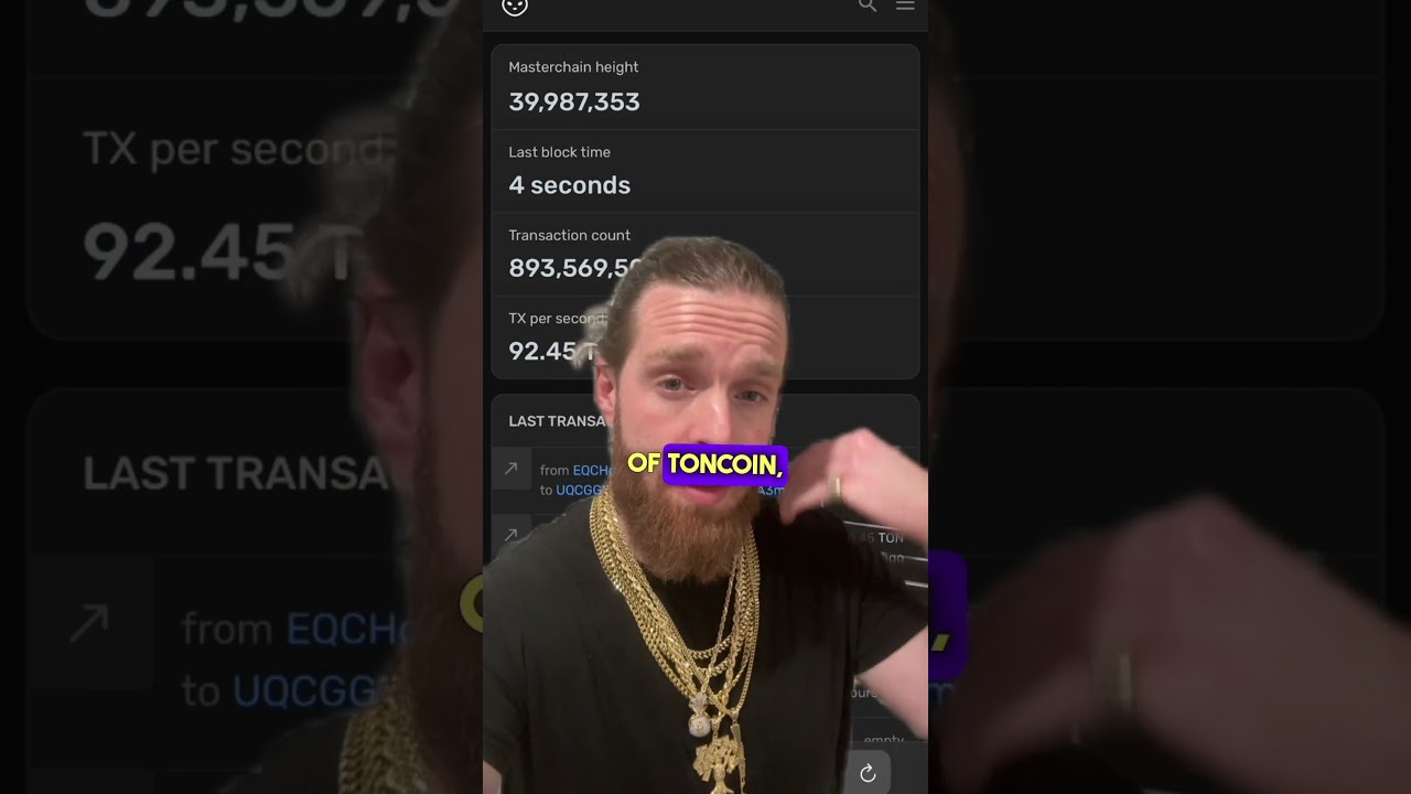 #toncoin network has been halted ⚠️🤯 #crypto #bitcoin #ethereum #solana #xrp #kaspa #pepecoin #hbar