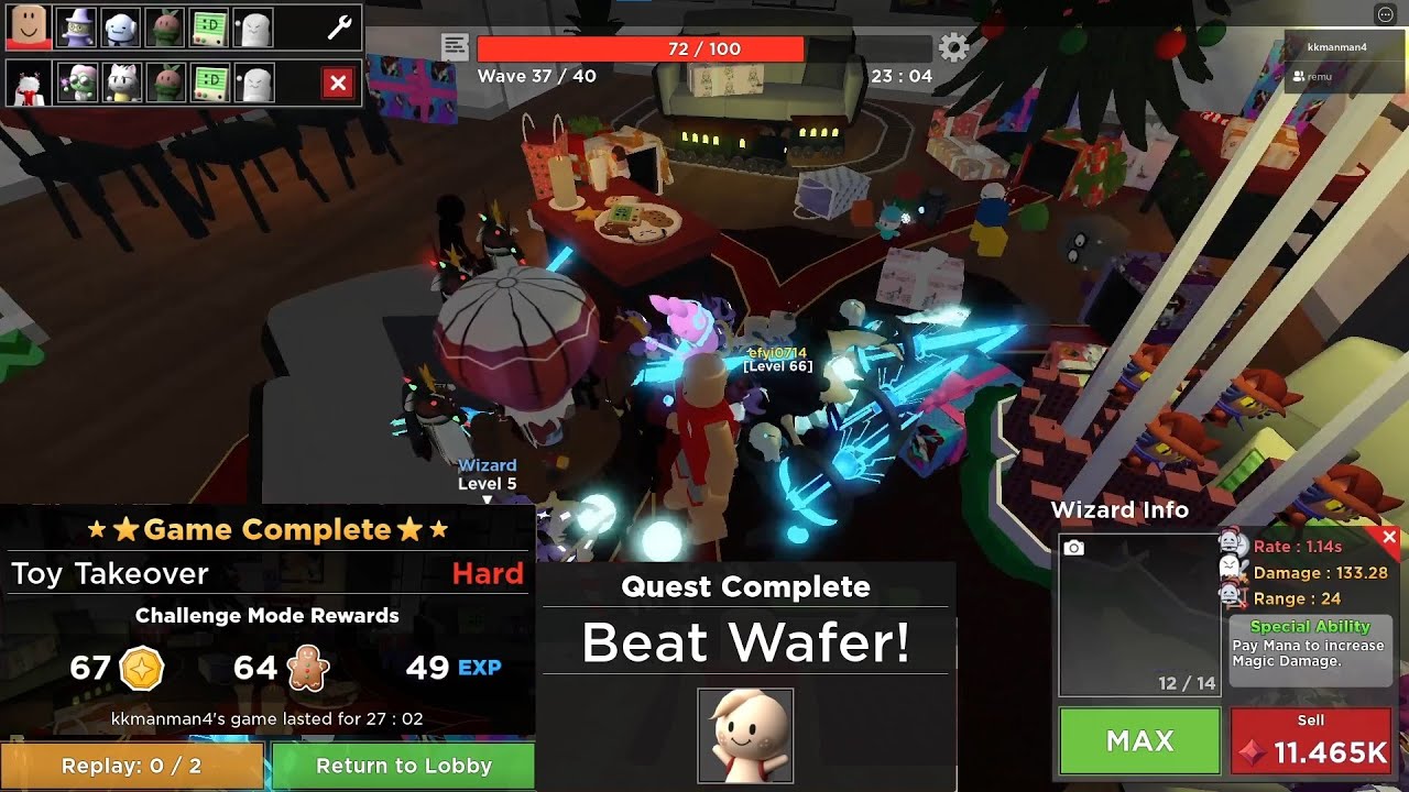 Toy Takeover Duo Hard Mode on Tower Heroes