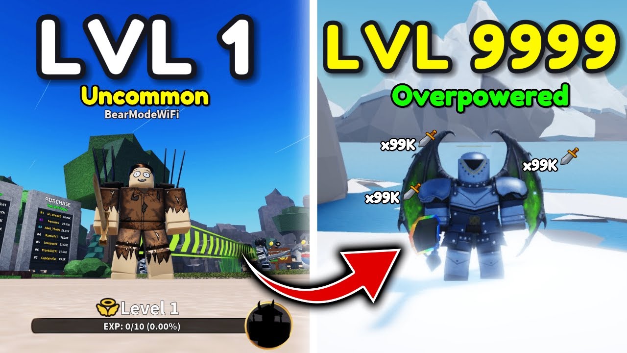 Я прошел путь от НУБА до ЛЕГЕНДЫ, ОТКРЫВАЯ ОП ПРЕДМЕТЫ в Roblox Peak Evolution!