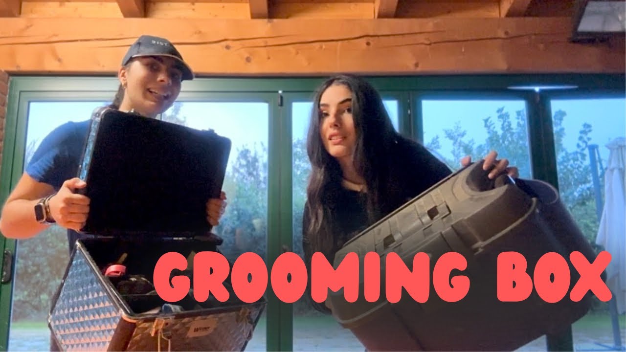 Grooming Box Tour❤️|Cami&Gio