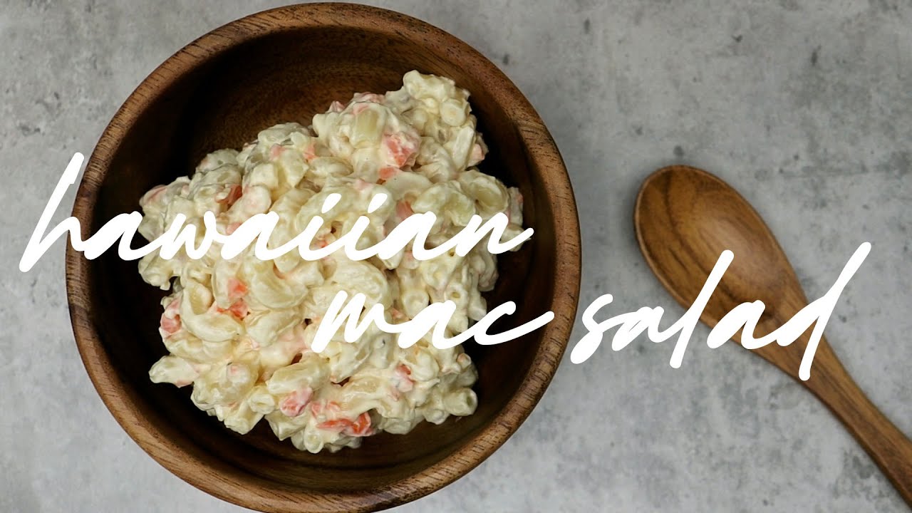 The SECRET Ingredient to a Tasty Hawaiian Mac Salad