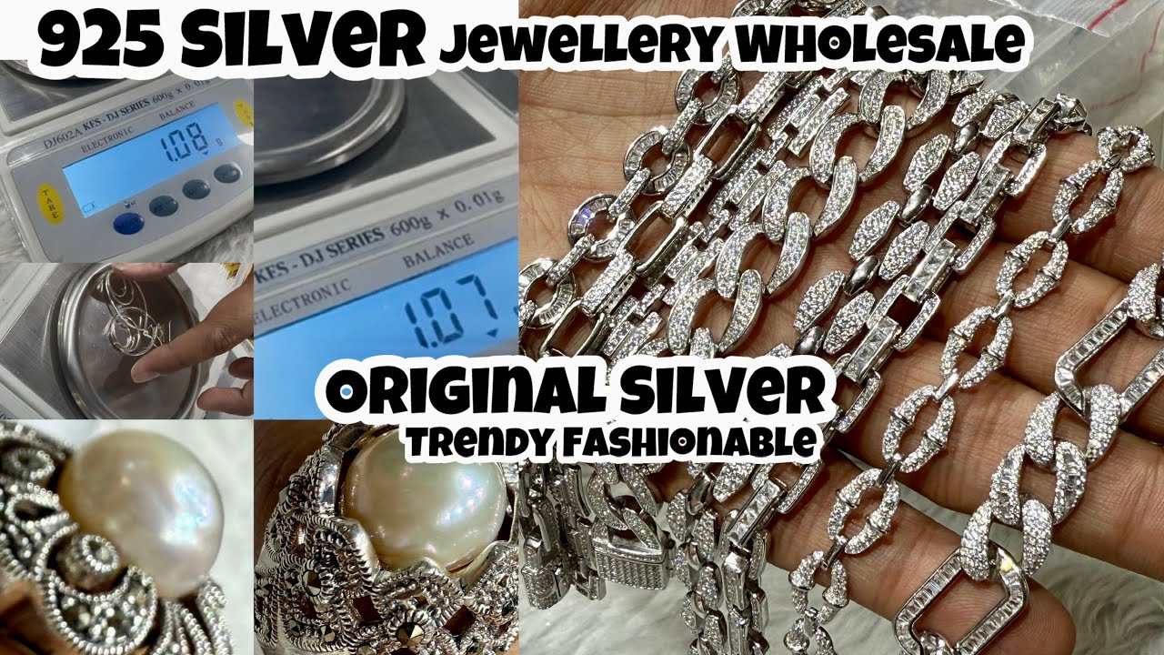 Original Silver Jewellery Wholesale Market| 925 Sterling Silver Jewelry  Market Chandni Chowk Delhi