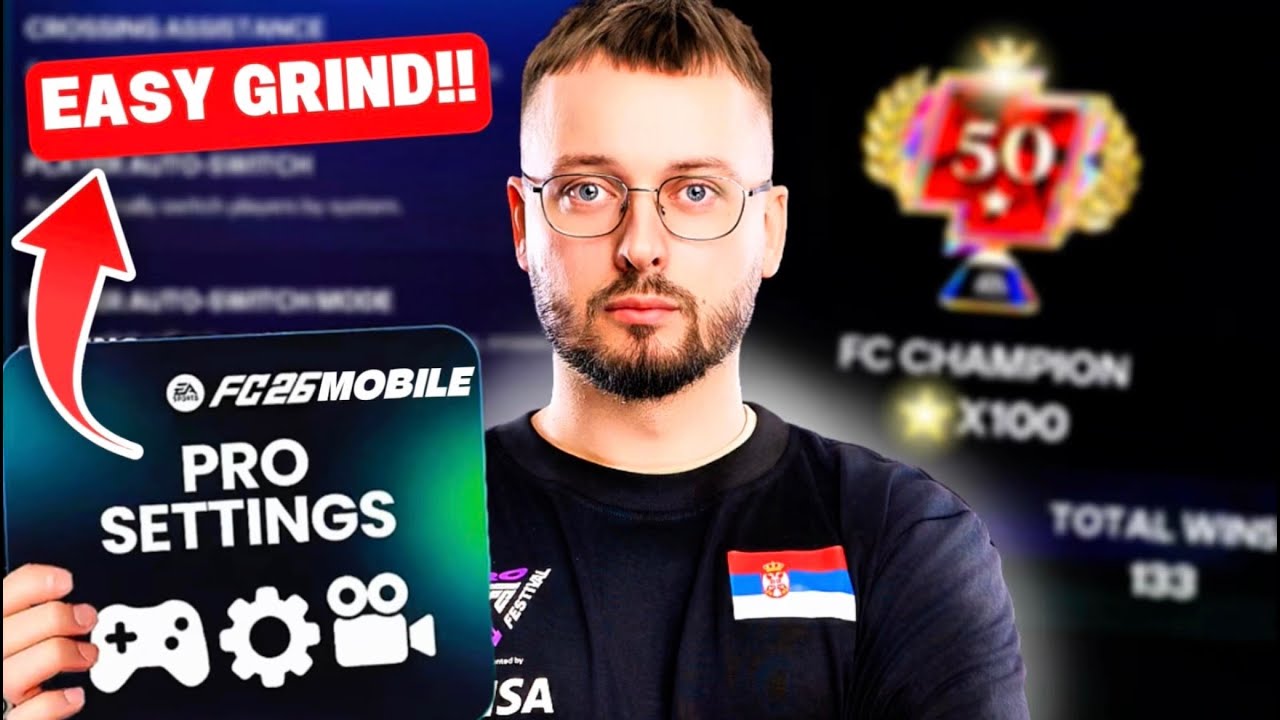 I Hit 100 Stars Using THESE Gameplay Settings & Formation in FC Mobile!🔥