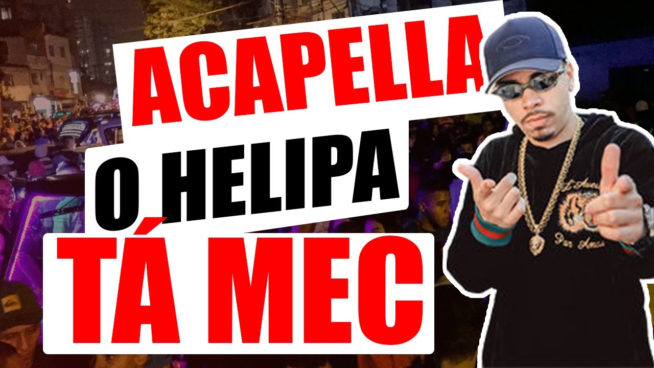 ACAPELLAS MC MADAN - O HELIPA TA MEC - PACK COM 10 EXCLUSIVAS DOWNLOAD NA DESCRI&Ccedil;&Atilde;O