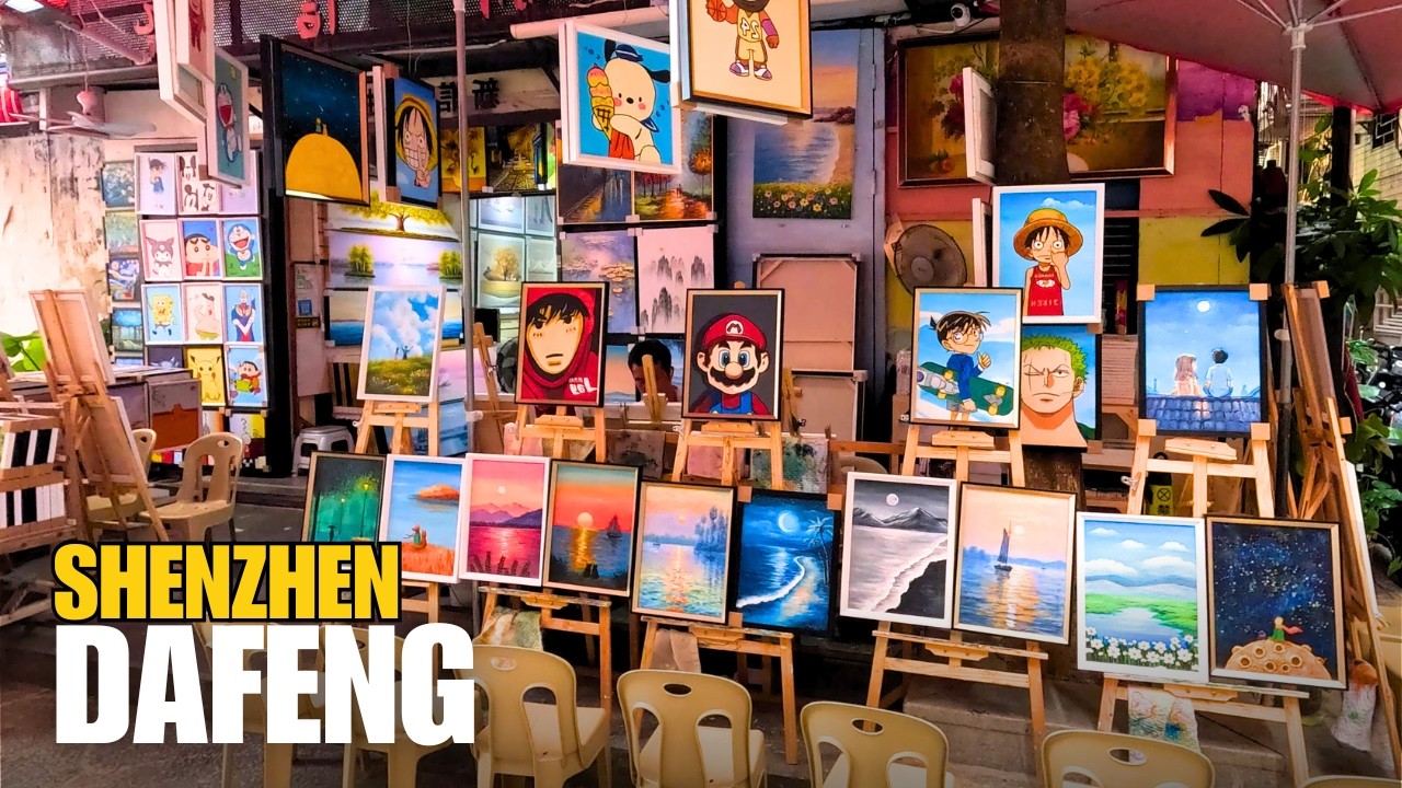 The World's Art Factory: Shenzhen | Dafen Oil Painting Village