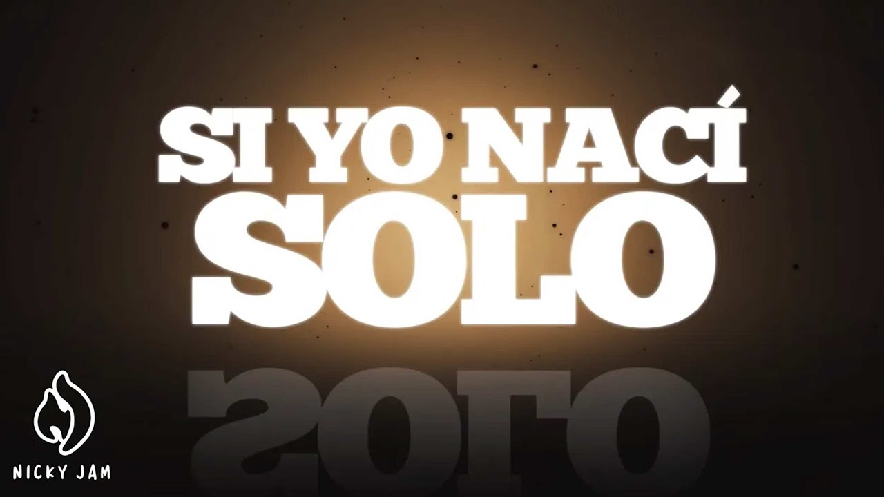 Si Tu No Estas - Nicky Jam Ft De la Ghetto