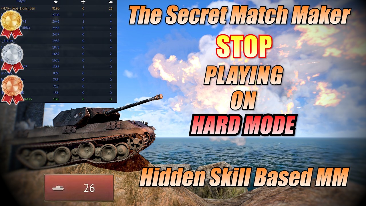 You're Playing War Thunder Wrong - How 2 Beat The Match Maker
