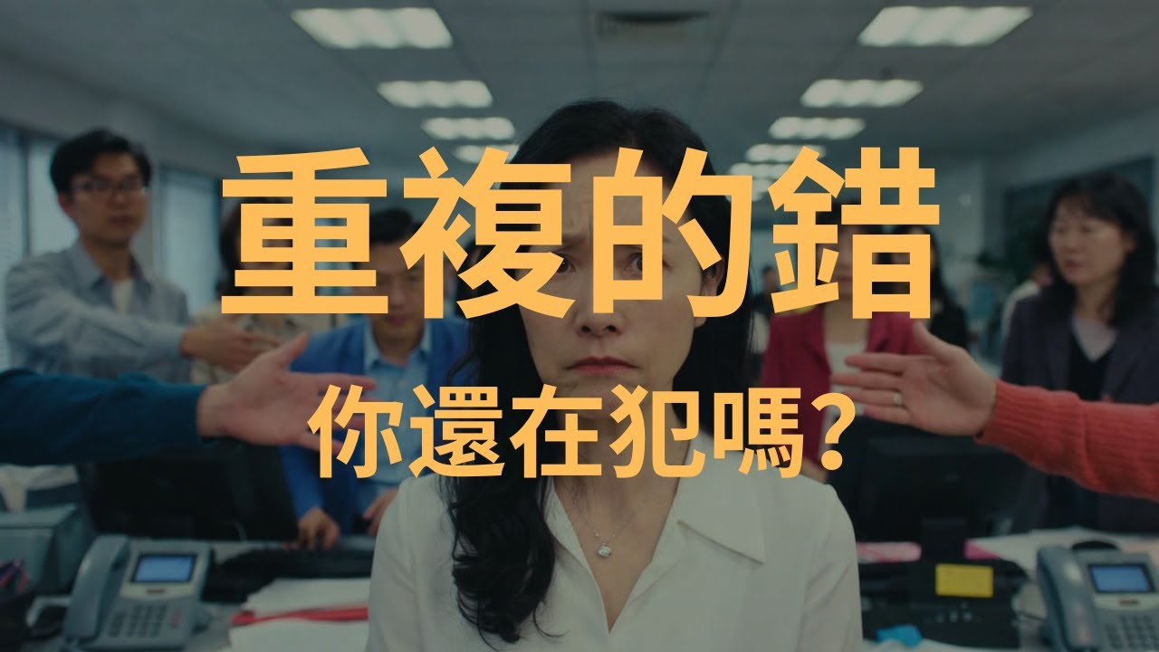 為什麼你總是重複犯同樣的錯？心理學揭露你改不了的真正原因！