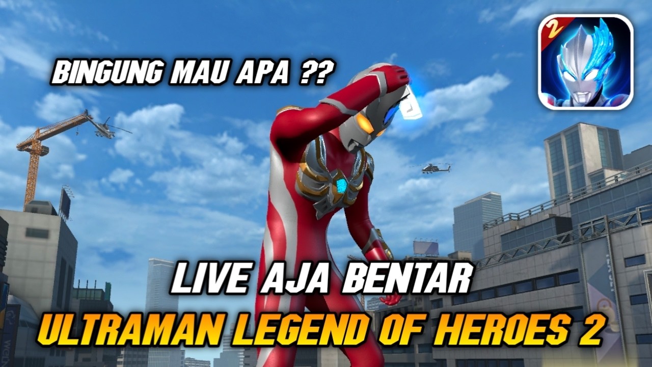 ULTRAMAN LEGEND OF HEREOES 2 SEBENTAR SAJA NGAPAIN YAH ??