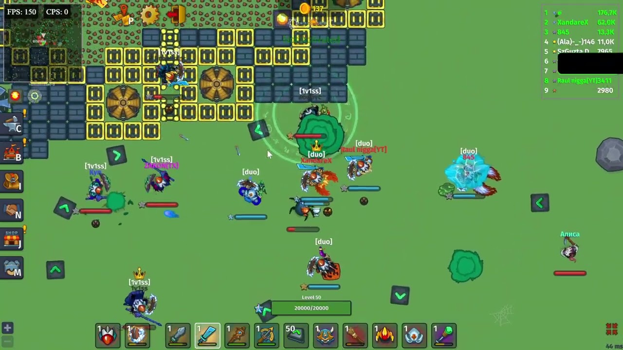 Dynast io | Kill comp #6 & 2v7 +ss 3gh ek