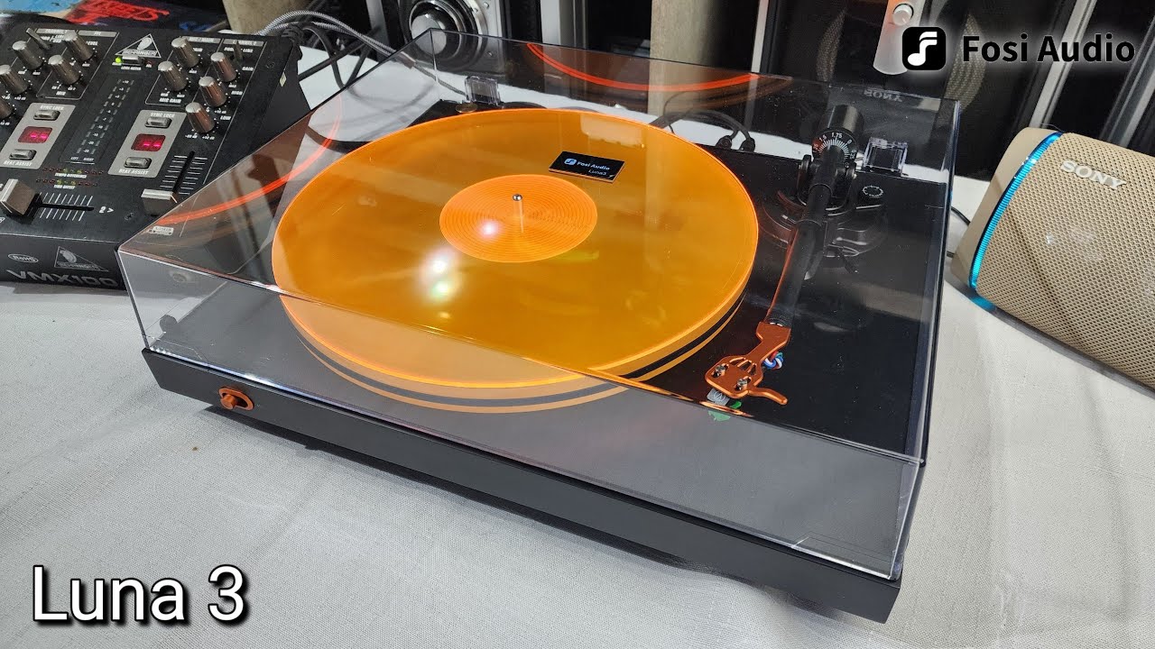 Unboxing (desembalando) Fosi Audio Toca Discos Luna 3