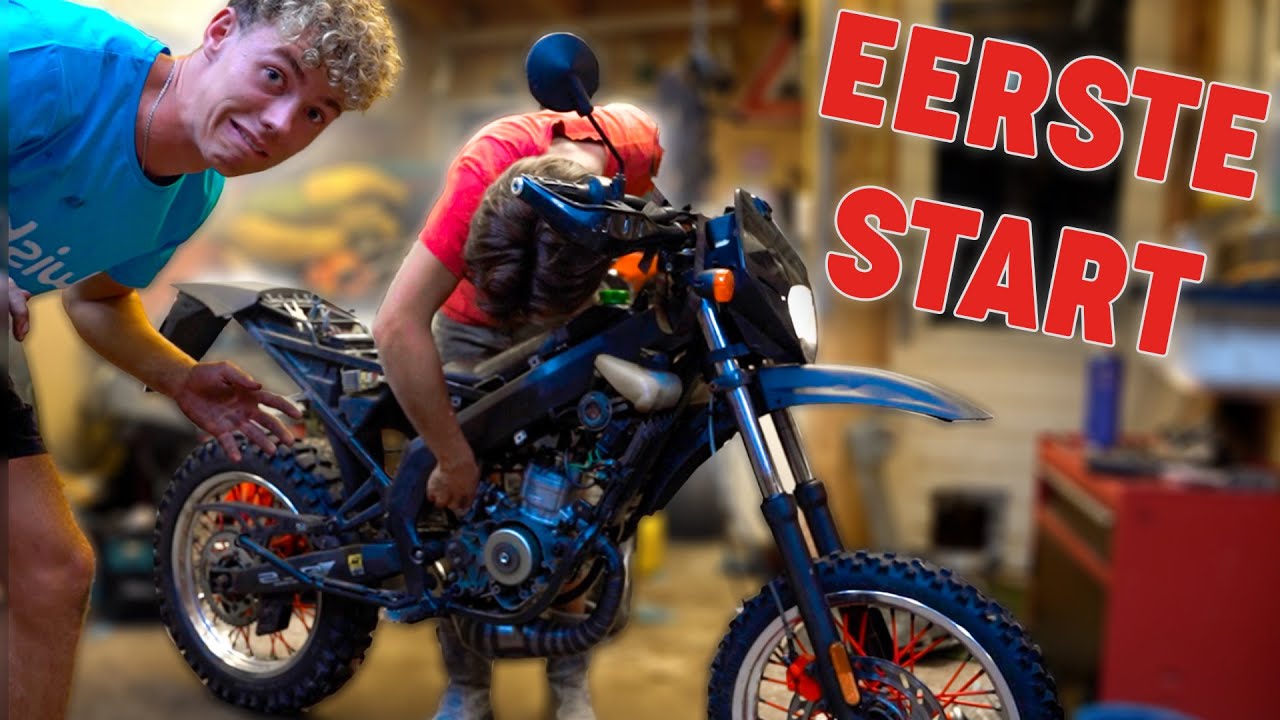 EERSTE START! 88CC ITALKIT DERBI!
