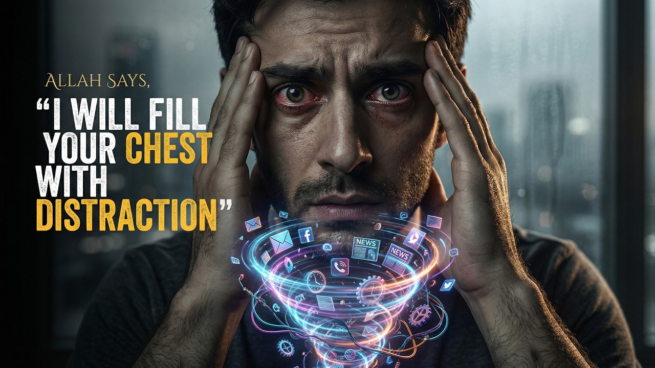 Allah Says,“I Will Fill Your Chest With Distraction” – The Divine Ultimatum