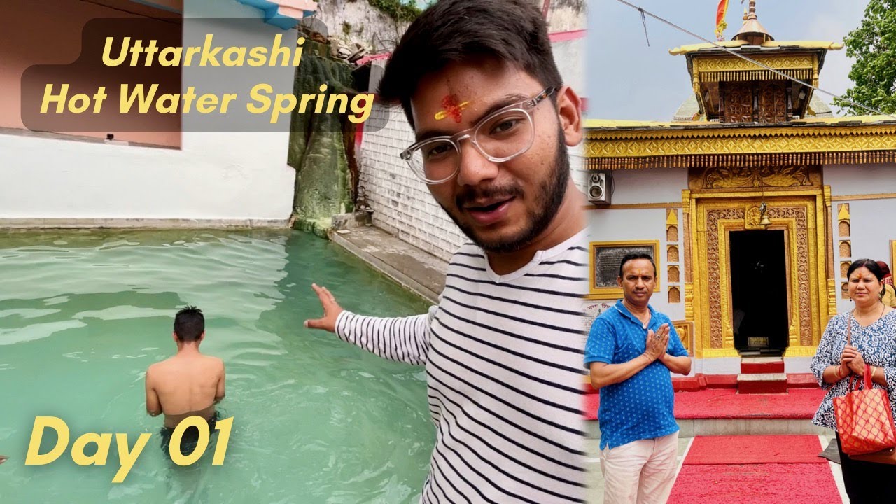 Uttarkashi में Kashi Vishwanath के दर्शन करे 🙏🏽 Hot Water Spring in Uttarakhand | Suyash Aswal