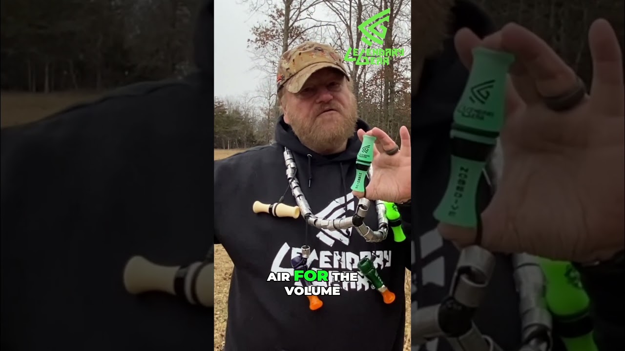 Double reed duck call - when to use & why it is a favorite_NOSE DIVE 