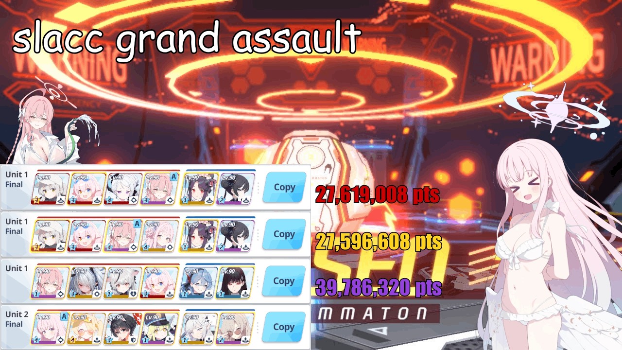 Blue Archive - Bricked Sensei does Chesed Grand Assault