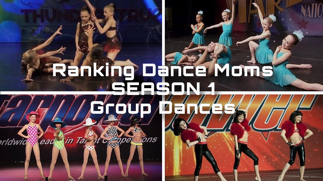 Ranking All Dance Moms SEASON 1 Group Dances