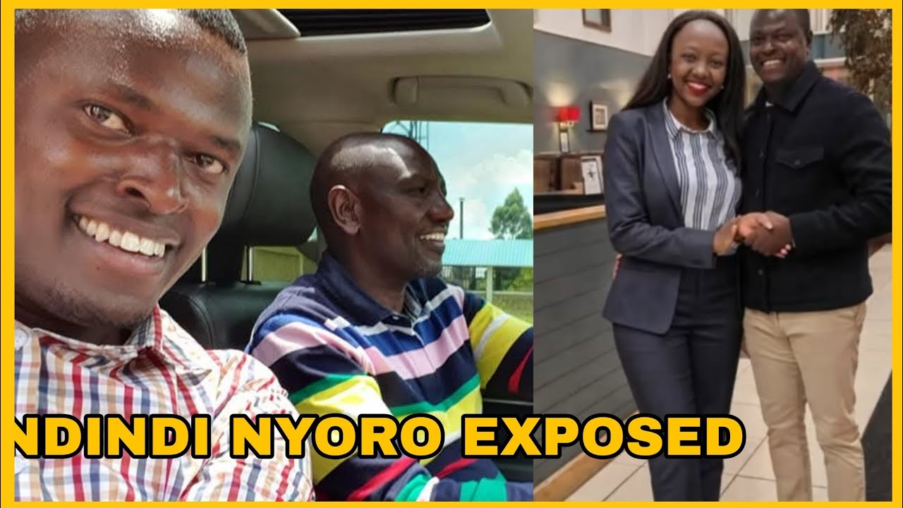 Ndindi Nyoro exposed Wedding  Charlene Ruto President Ruto daughter