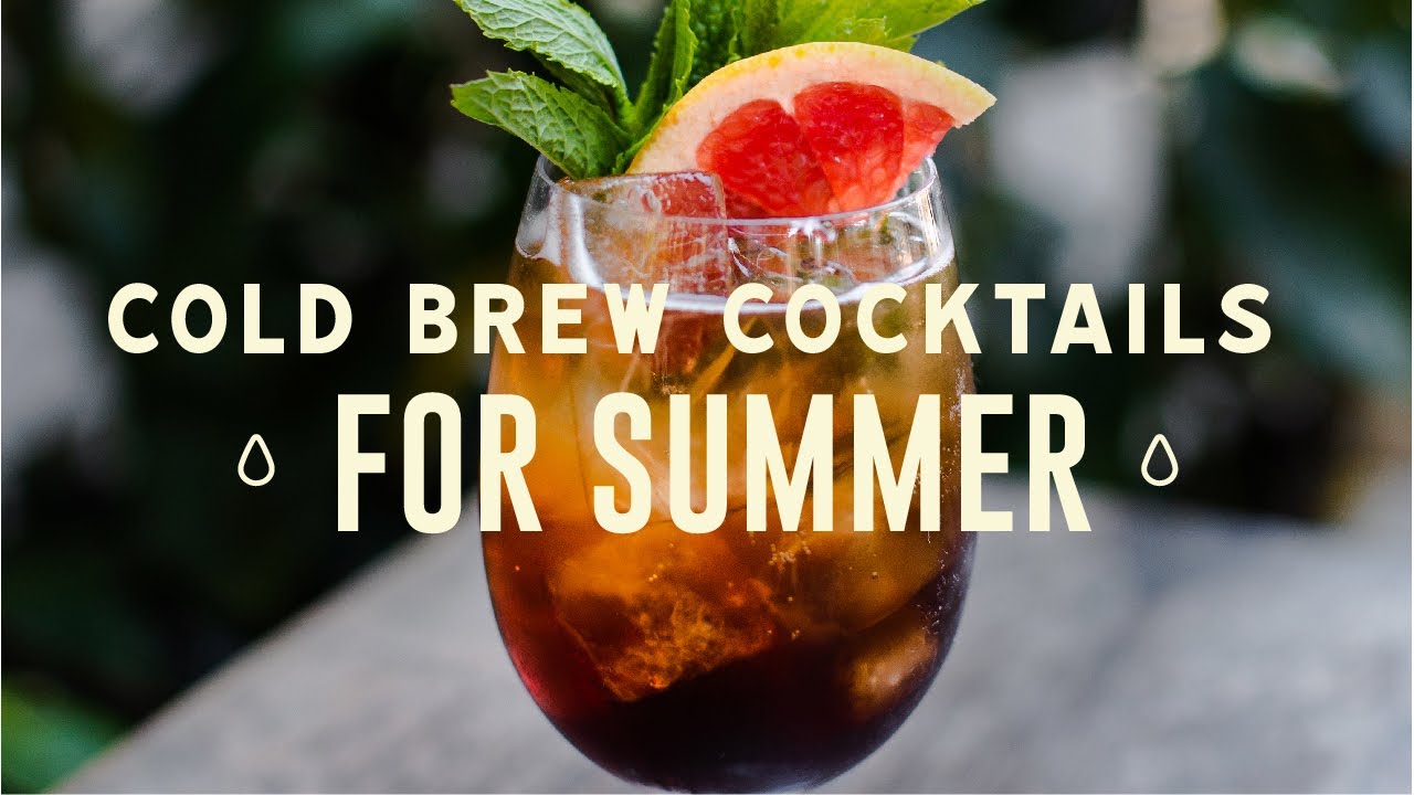 Coffee Cocktails with Mr Black: Cold Brew Cocktails for Summer