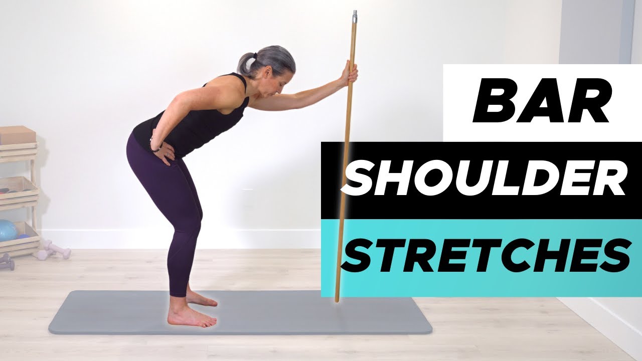Bar Pilates Stretches | 5 min Shoulder Mobility