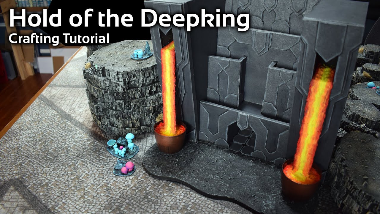 Hold of the Deepking from Out of the Abyss - Dungeons and Dragons