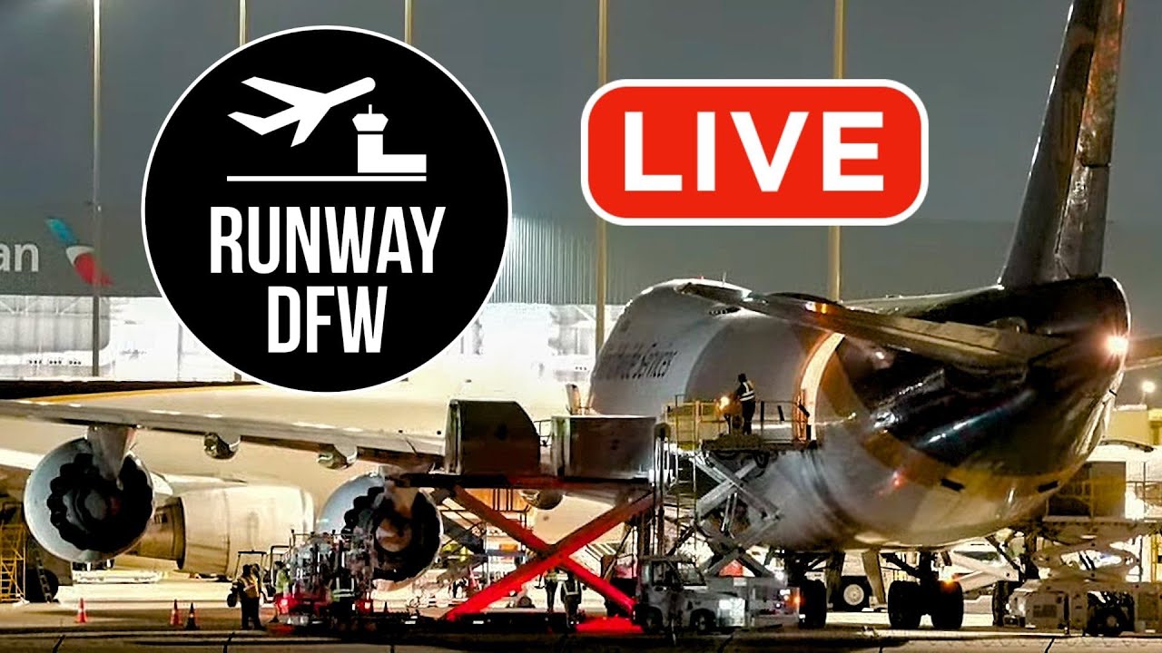LIVE 🔴 DFW Airport plane spotting ✈️ February 24, 2026