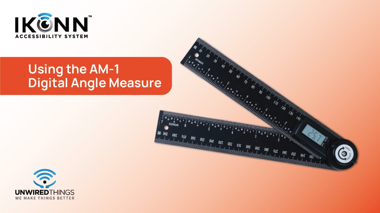 Using the IKONN Gemred  AM-1 Angle Measure